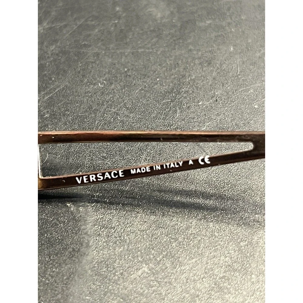 Versace MOD. 1114-B 1045 Bronze Eyeglasses Frames 54-18 130 Italy Designer Women